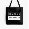 Tote Bag Red Velvet Reveluv Noir | Sac Shopping Premium | Édition Limitée